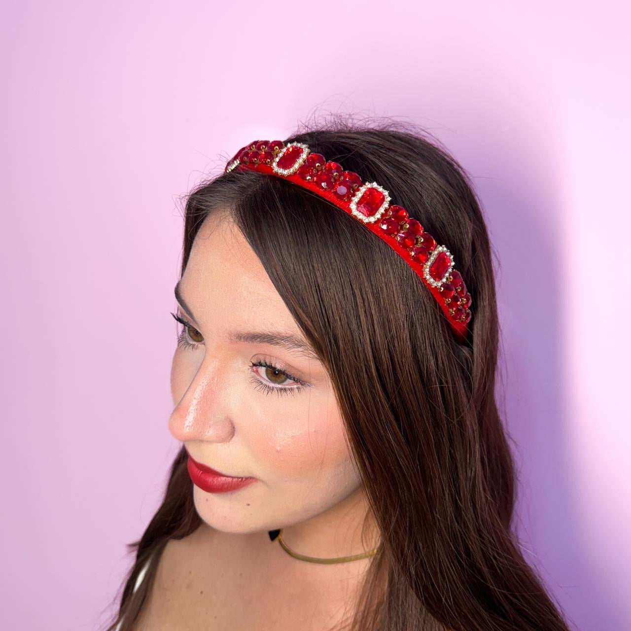 Diadema Kendall Roja