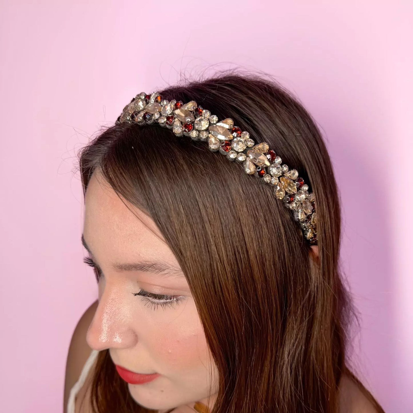 Diadema Imelda Dorada