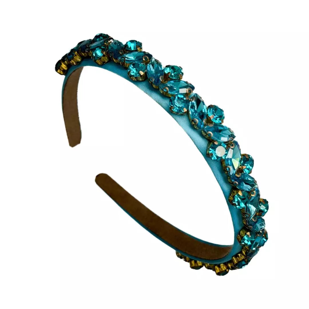 Diadema Gema Azul