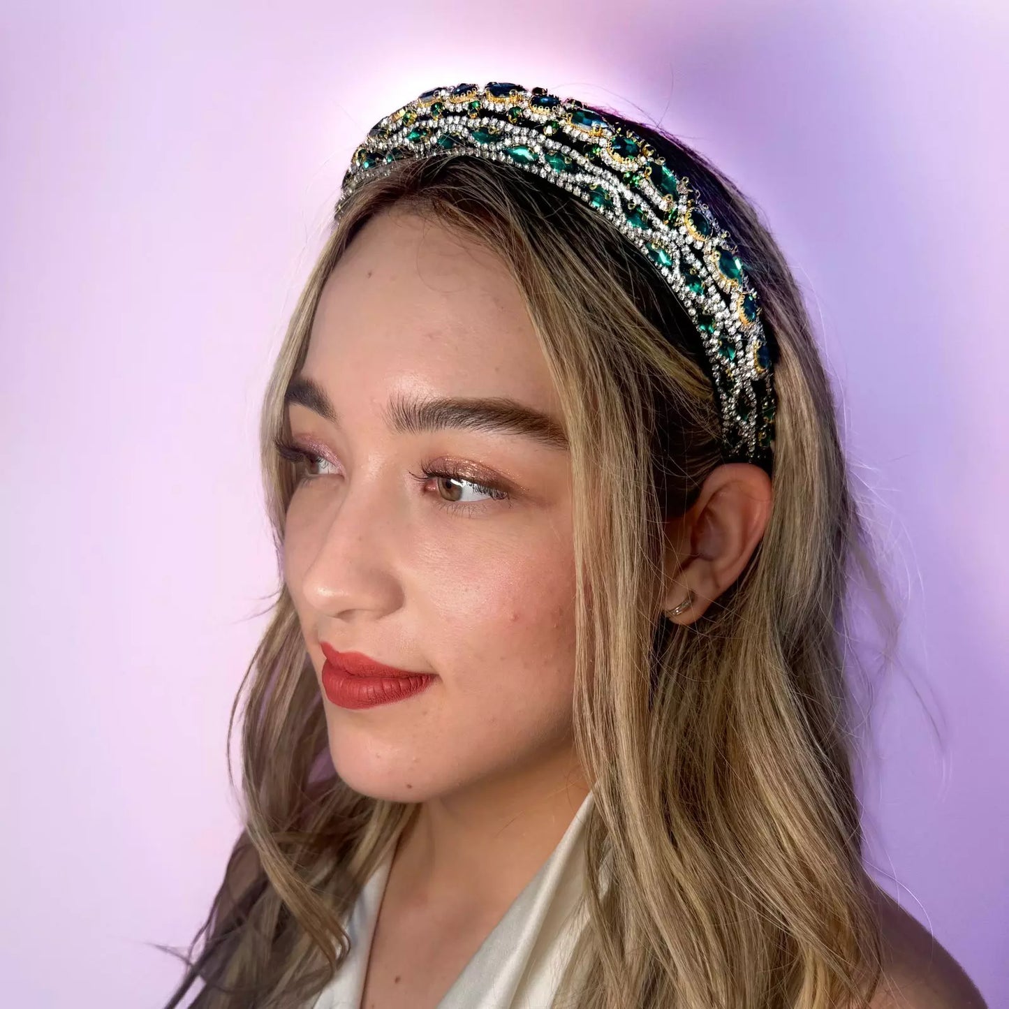 Diadema Charlotte Verde