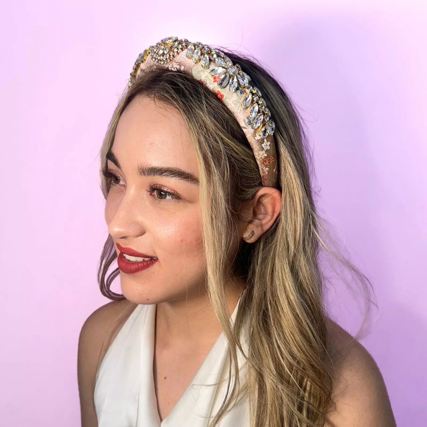 Diadema Clarissa Dorada