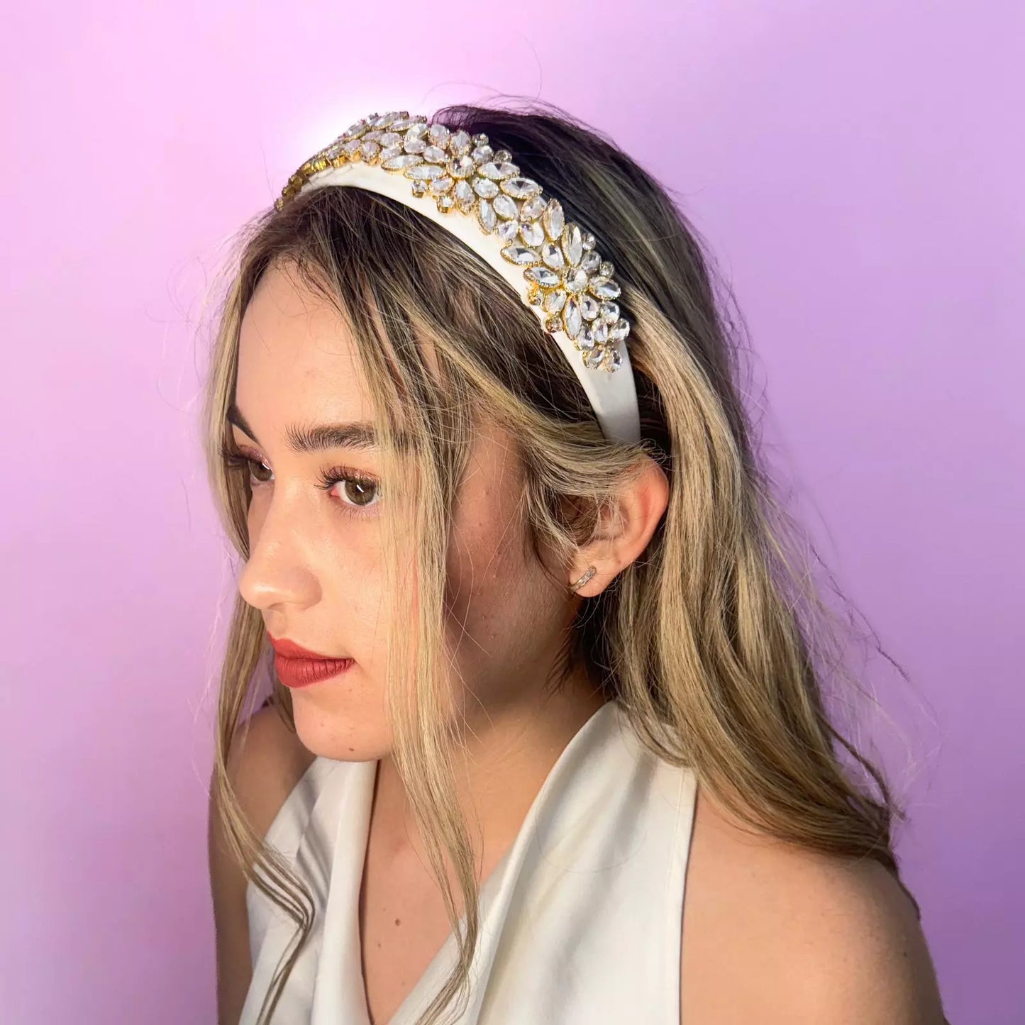 Diadema Ileana Blanca