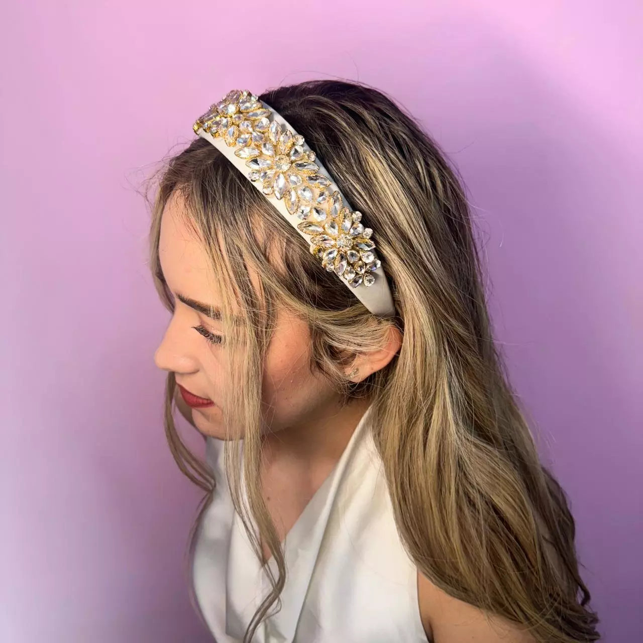 Diadema Ileana Blanca