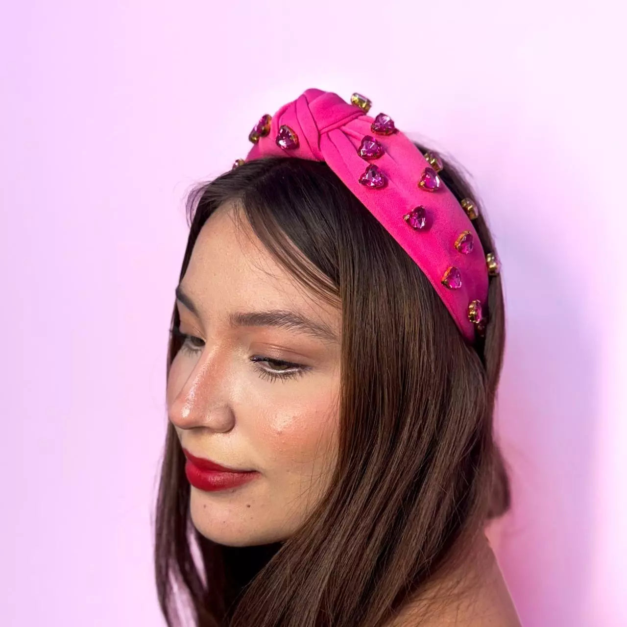 Diadema Cupido Fucsia