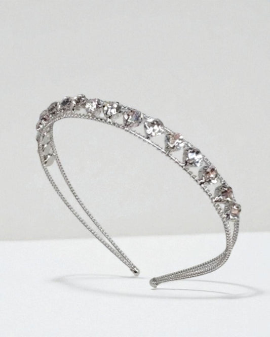 Diadema Nuvia Plata