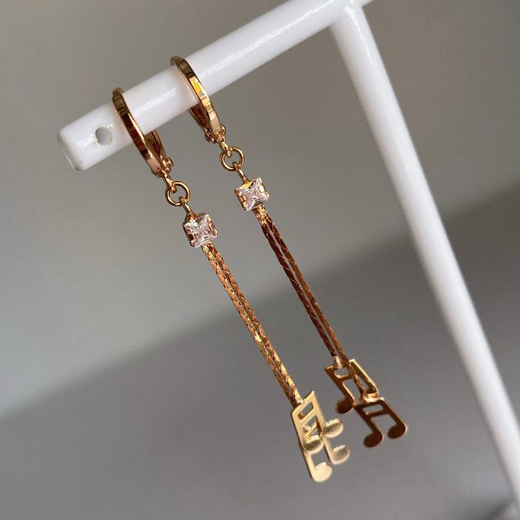 Aretes Nota Musical