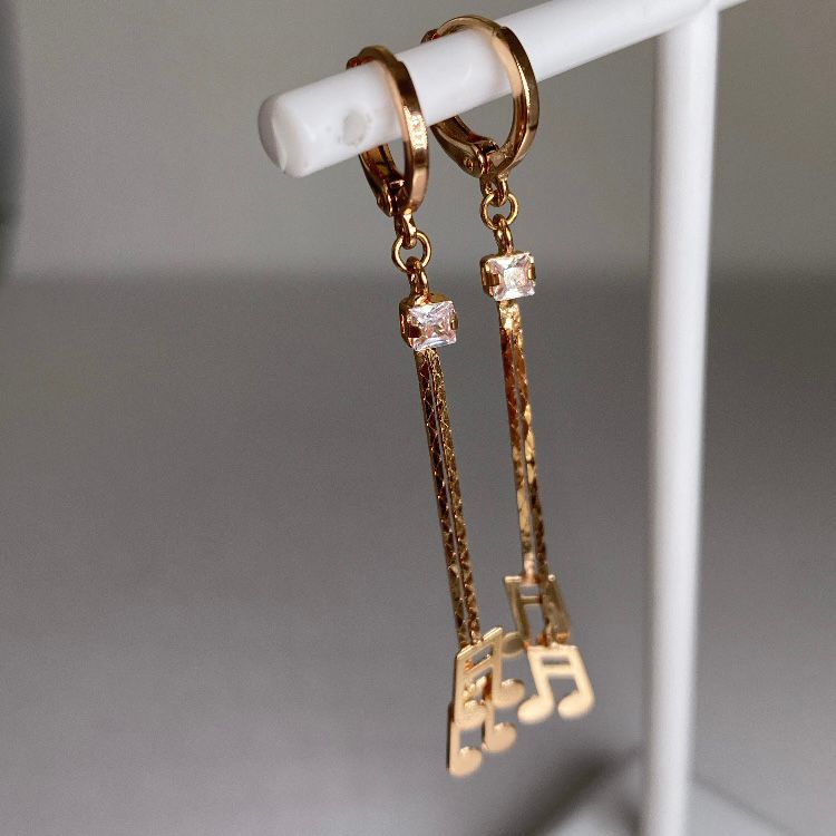 Aretes Nota Musical
