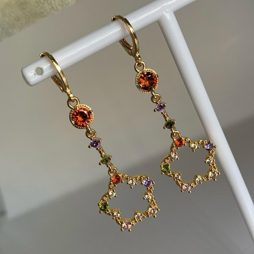 Aretes Colgantes Flor Primaveral