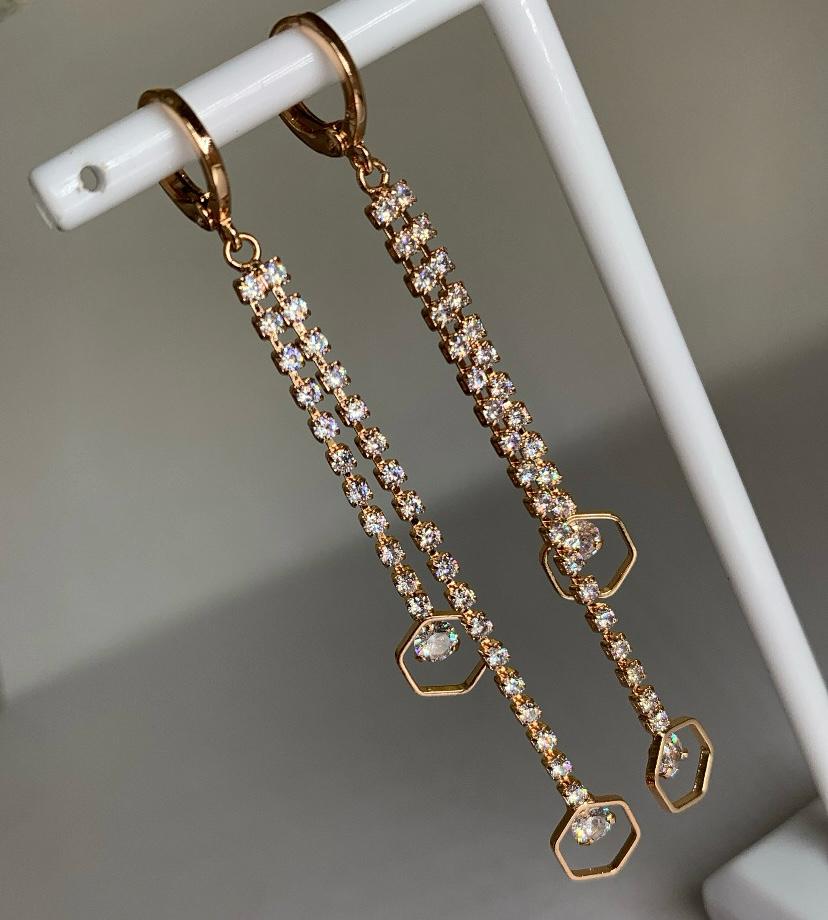 Aretes Colgantes Cometa de Luz