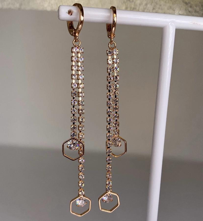 Aretes Colgantes Cometa de Luz