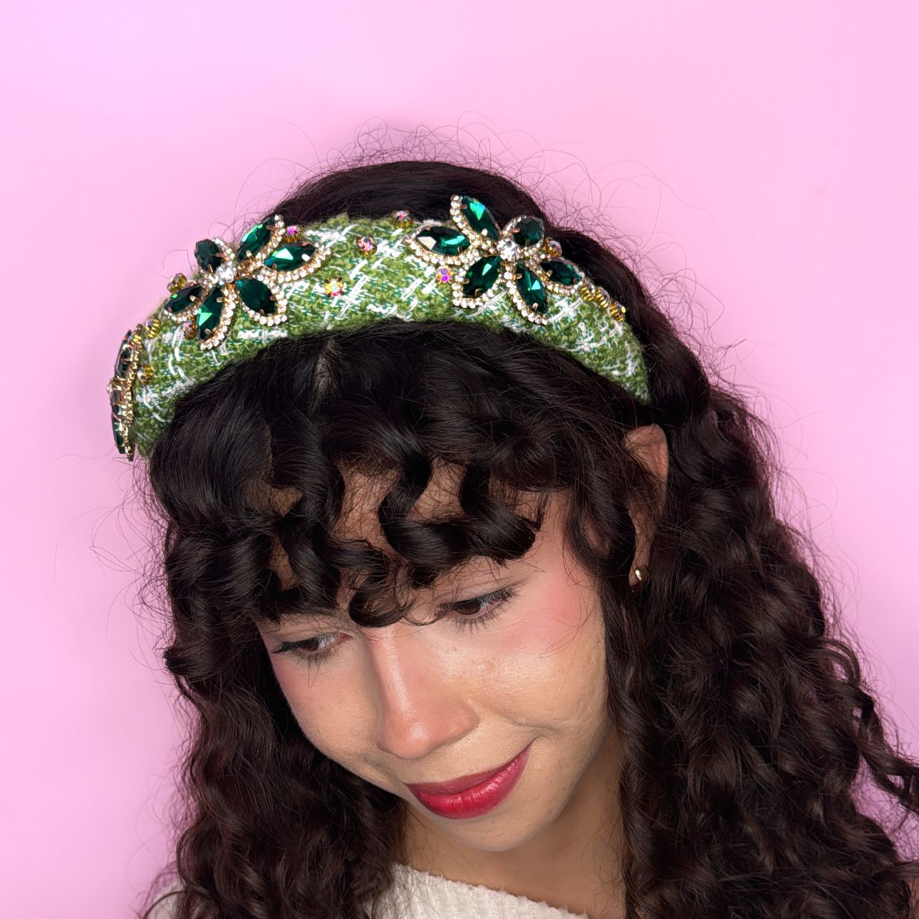 Diadema Molly Verde