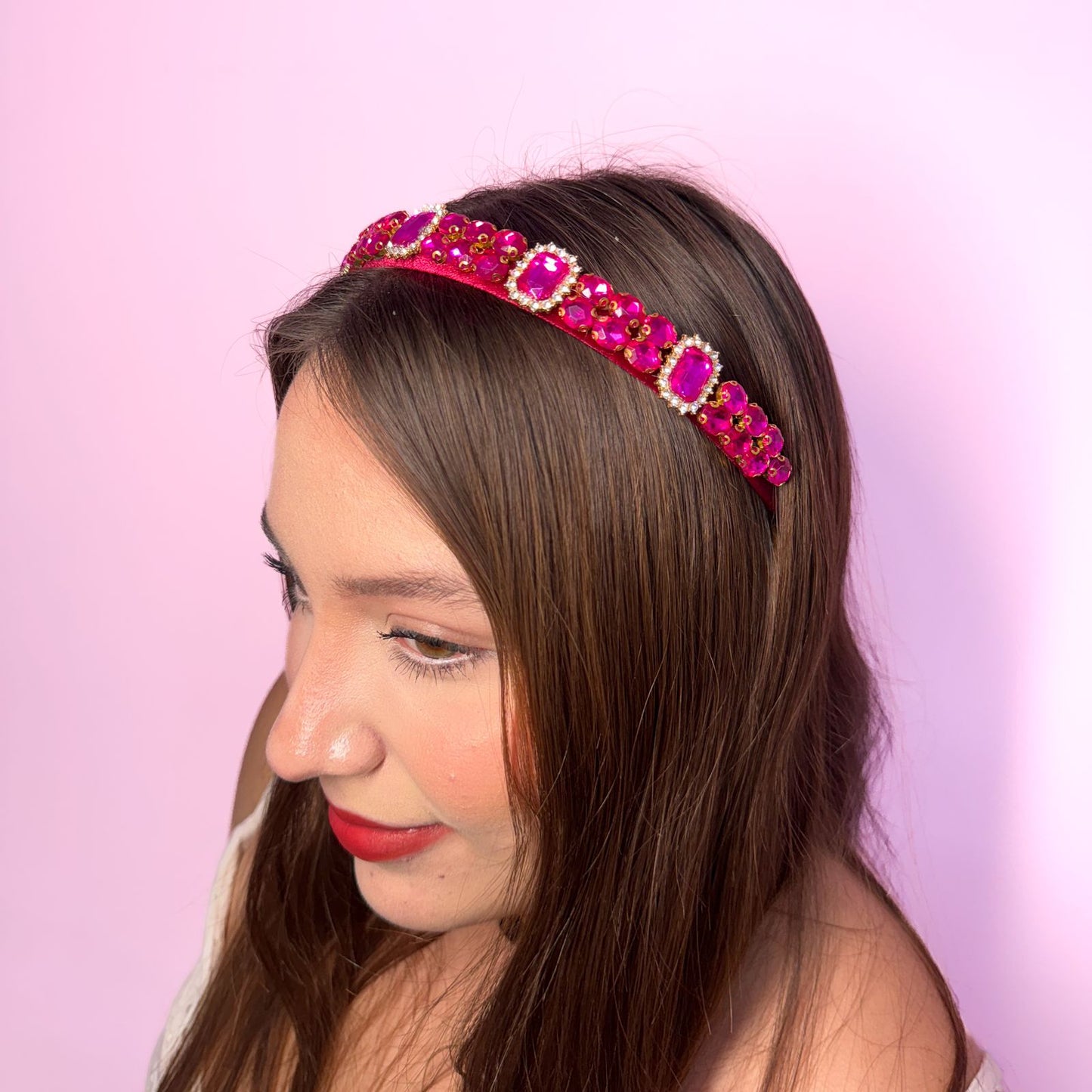 Diadema Kendall Fucsia