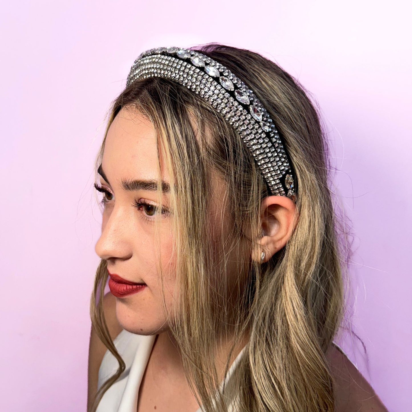 Diadema Miranda Plata