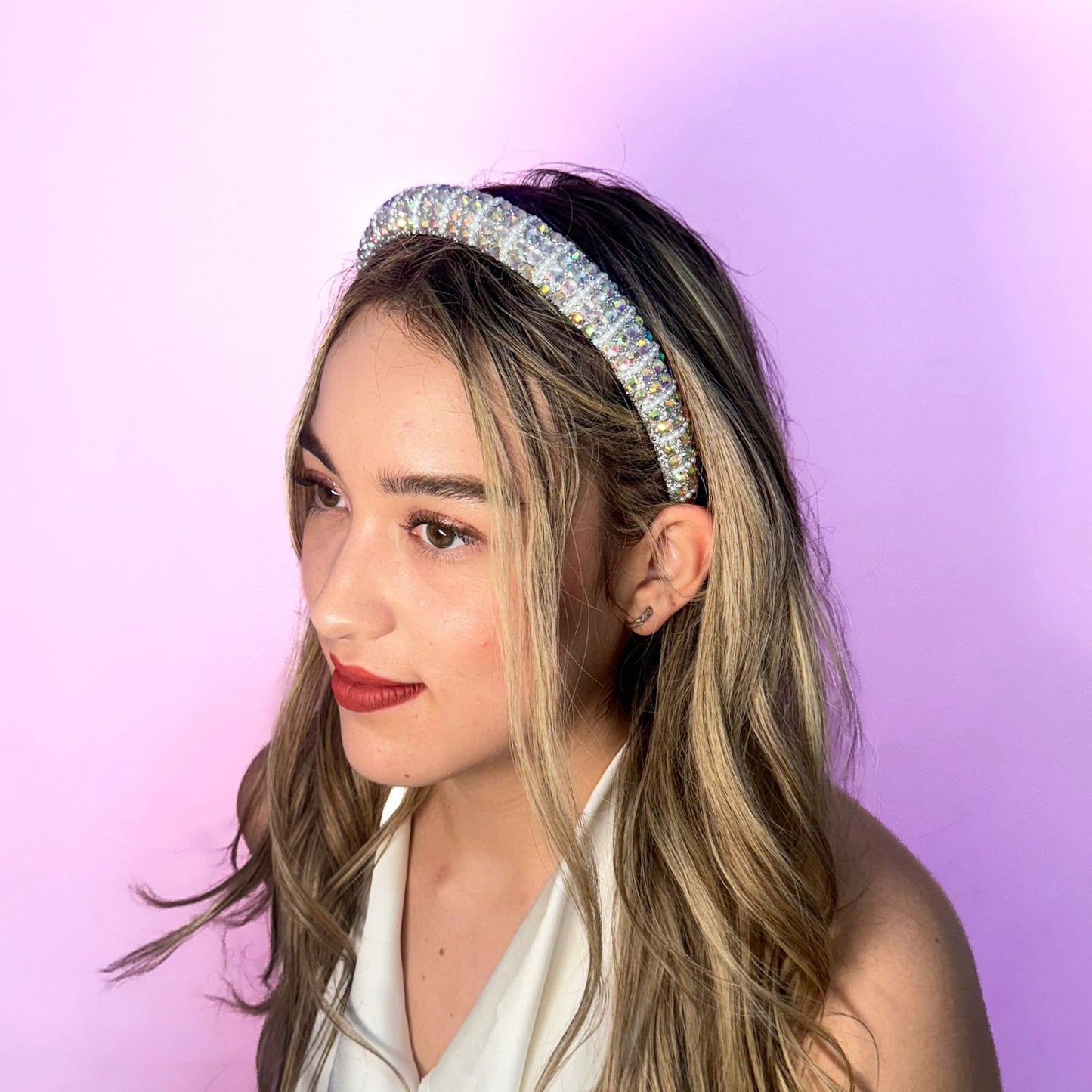 Diadema Leyla Tornasol