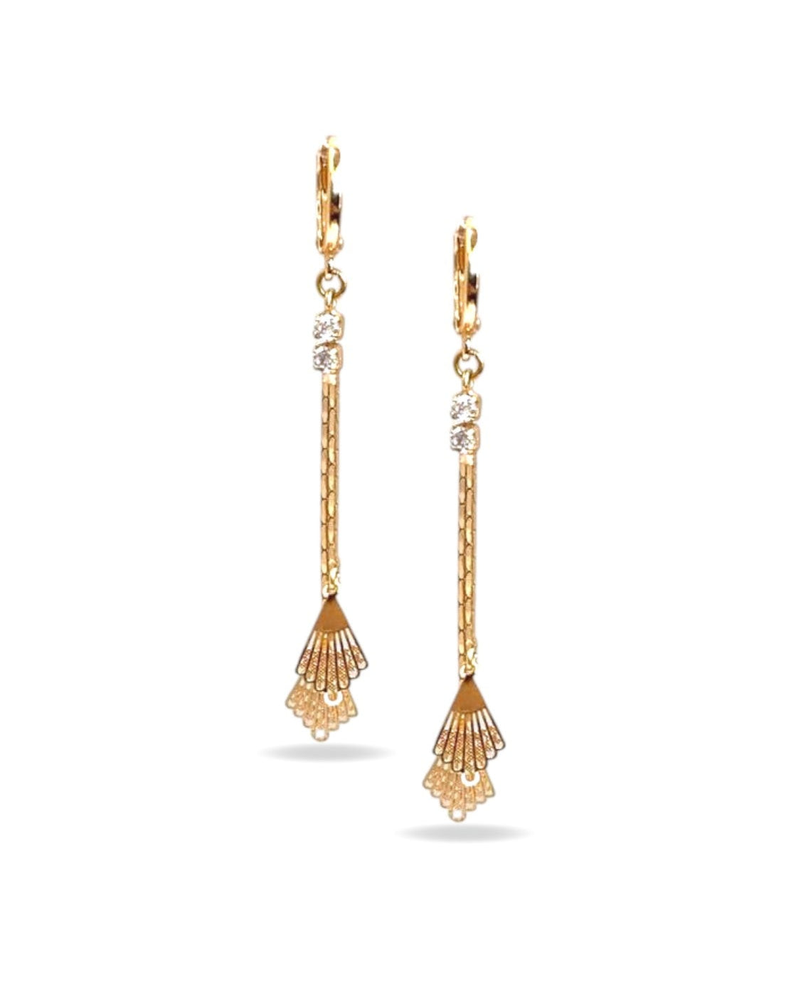 Aretes Abanico Imperial