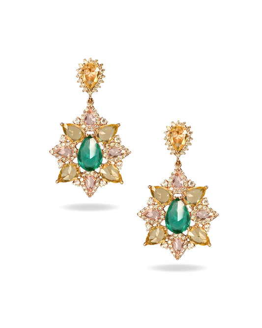 Aretes Verdalia