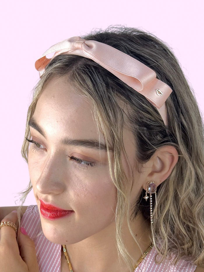 Diadema Coquette Rosé