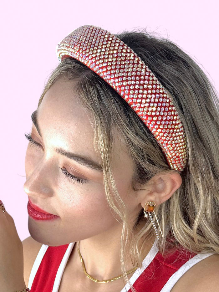 Diadema Galaxia Roja