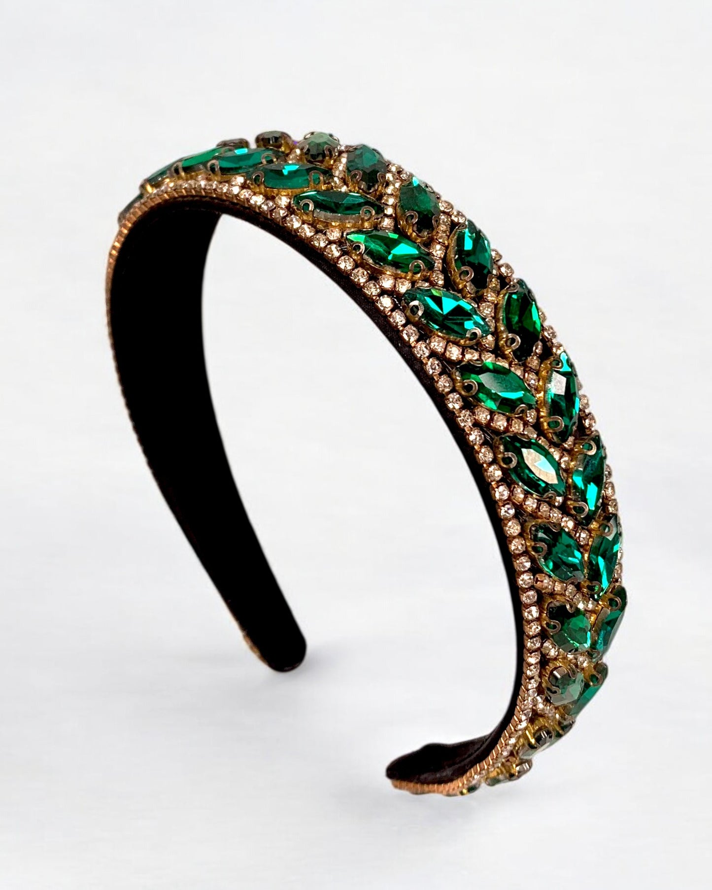 Diadema Olivia Verde
