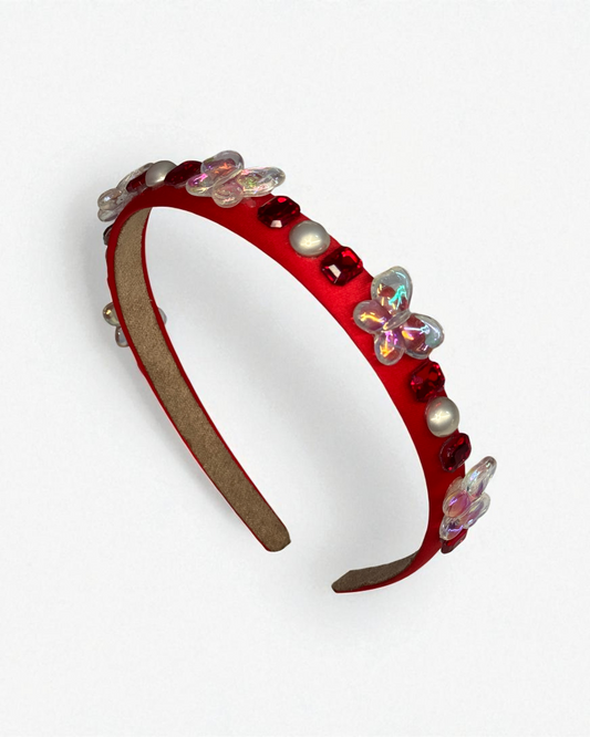 Diadema Damaris Roja