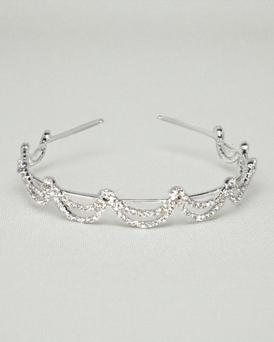 Diadema Serafina Plata