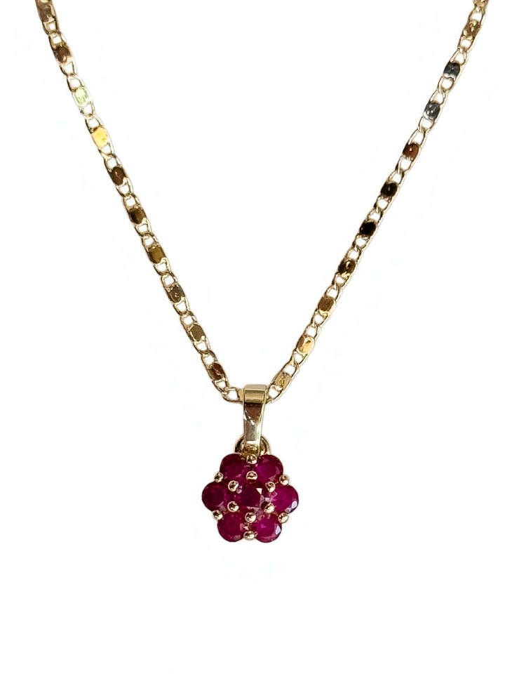 Collar de Flor Mini Bugambilia