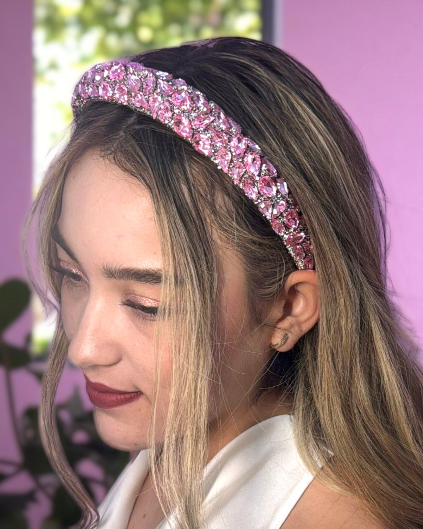 Diadema Barbie Rosa