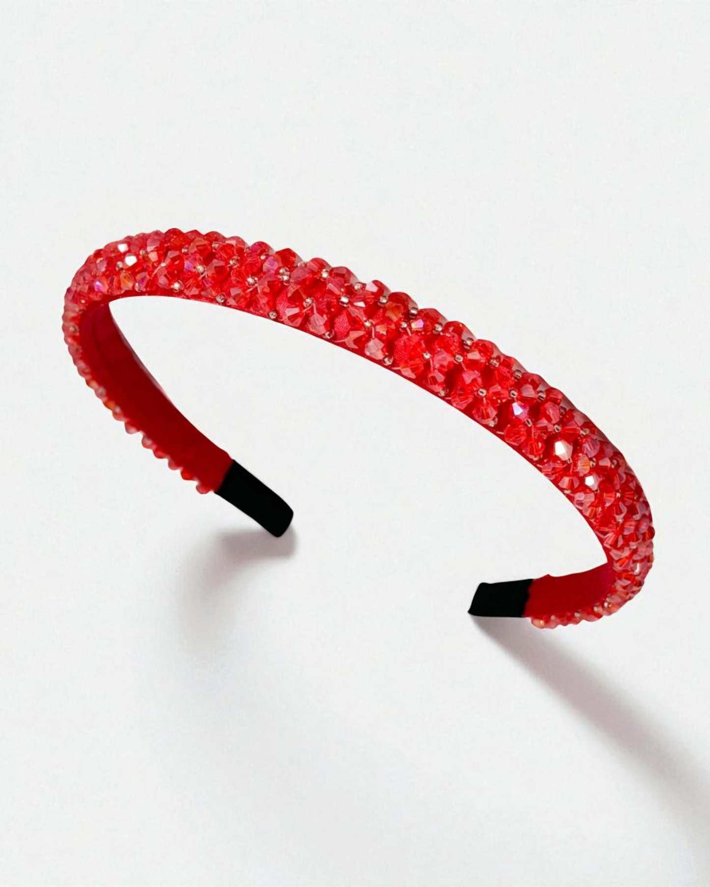 Diadema Básica Tejida Roja