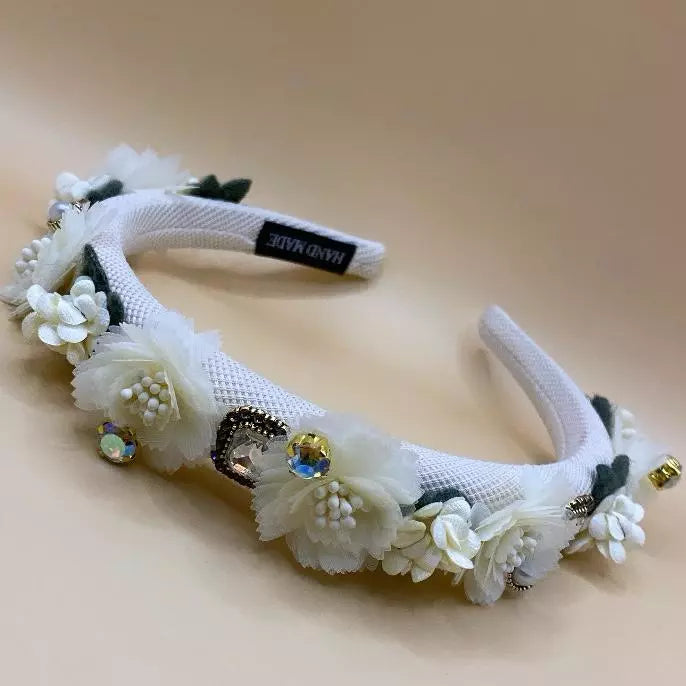 Diadema Gardenia Beige