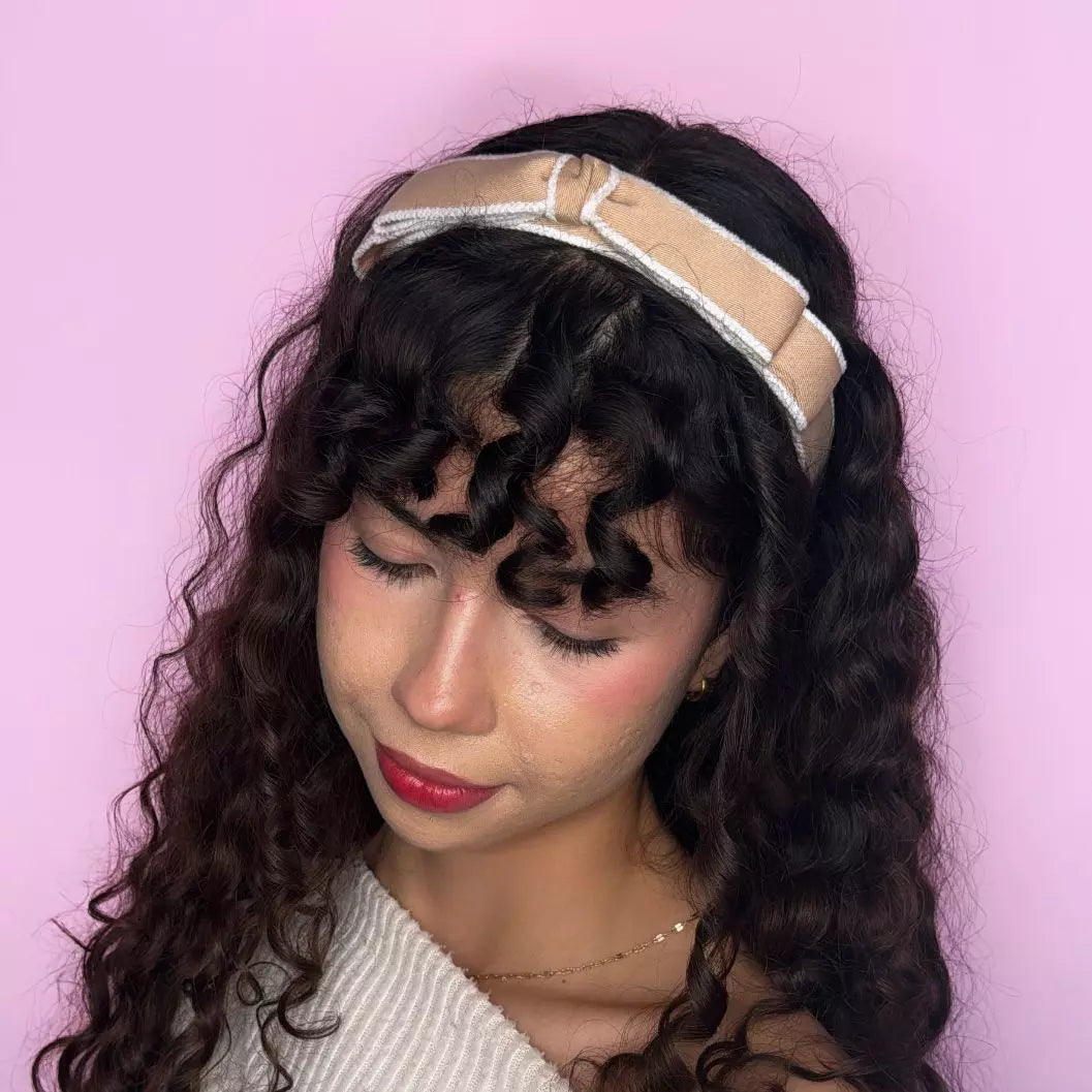 Diadema Coqueta Dulce Beige