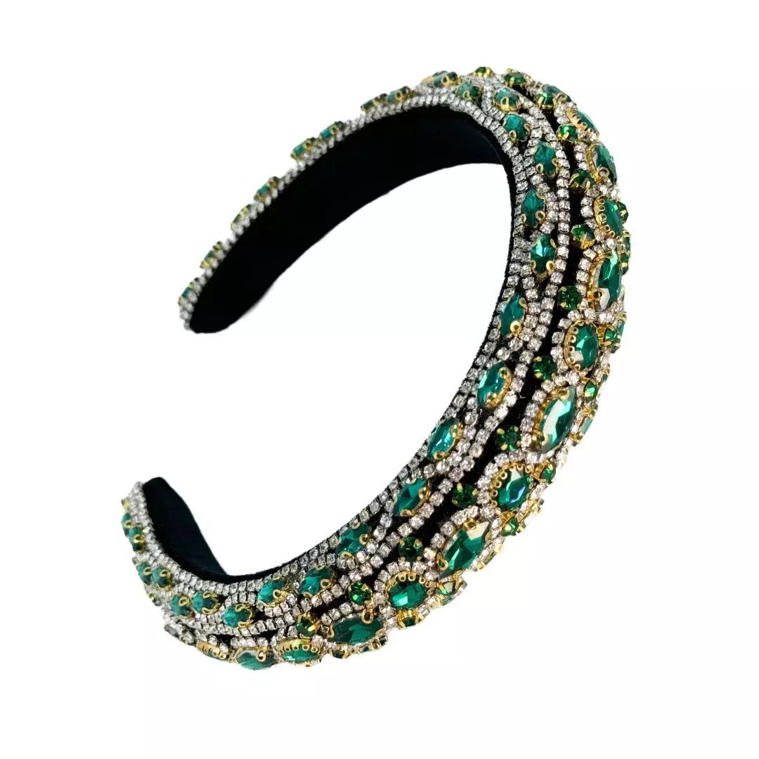 Diadema Charlotte Verde