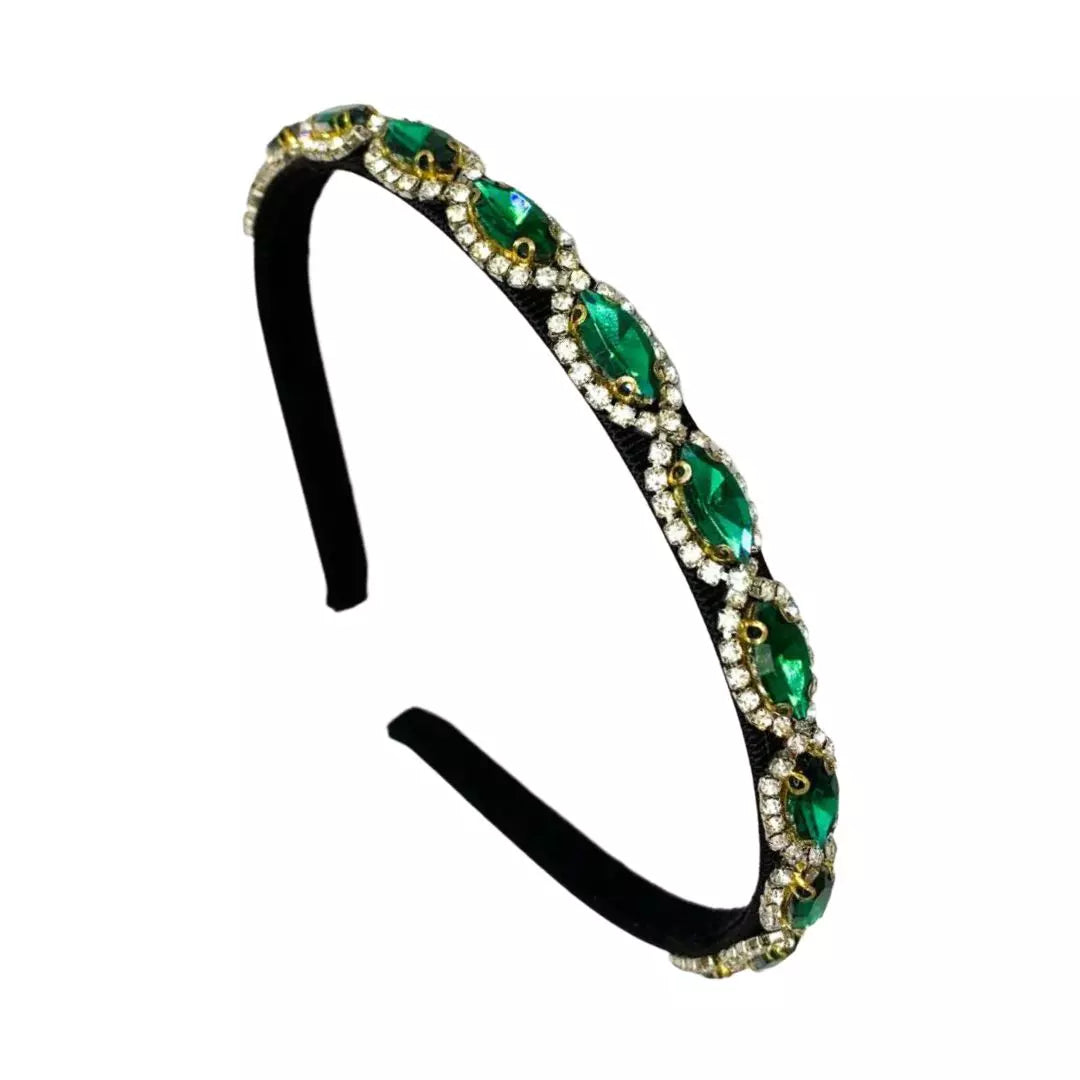 Diadema Adelaida Verde