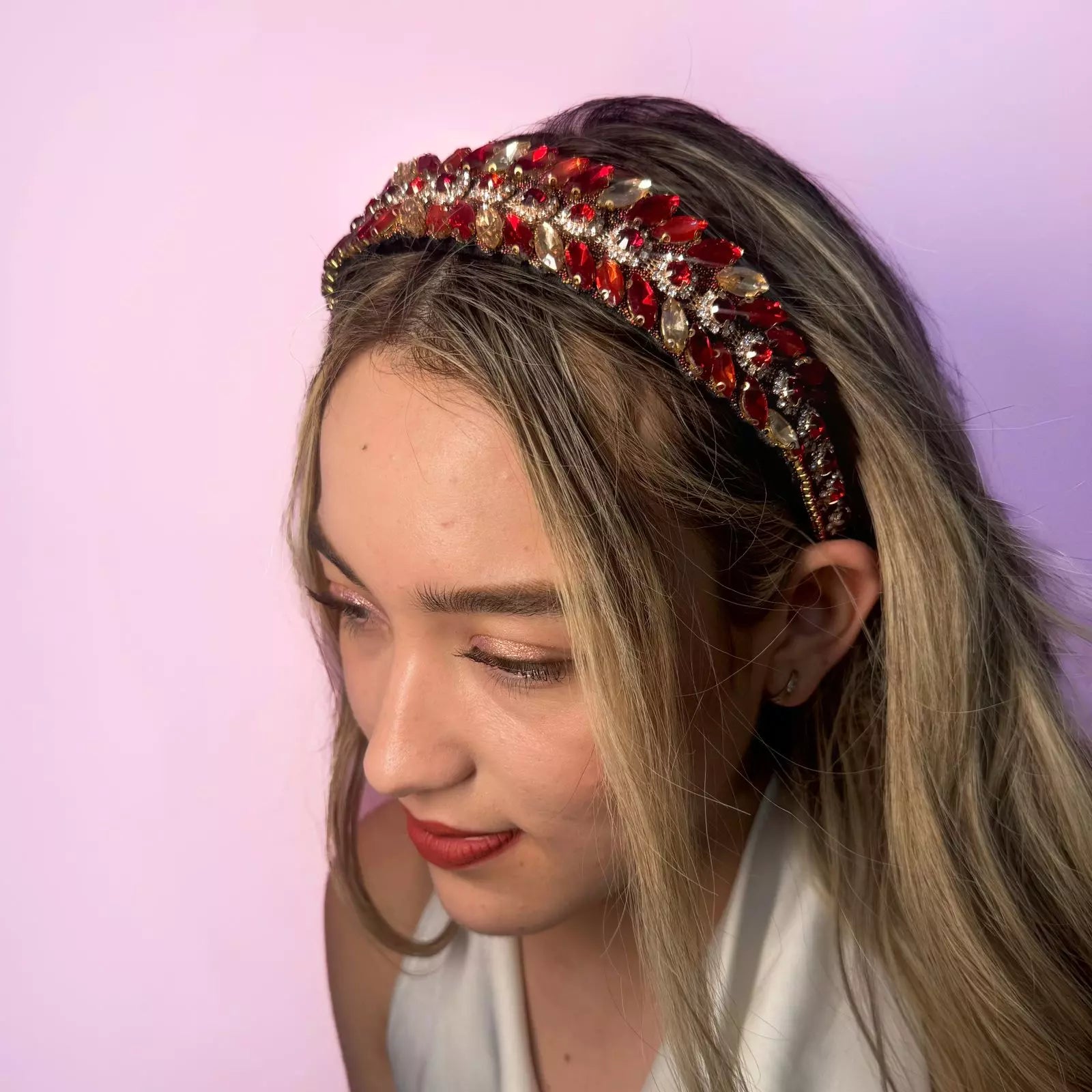 Diadema Constanza Roja