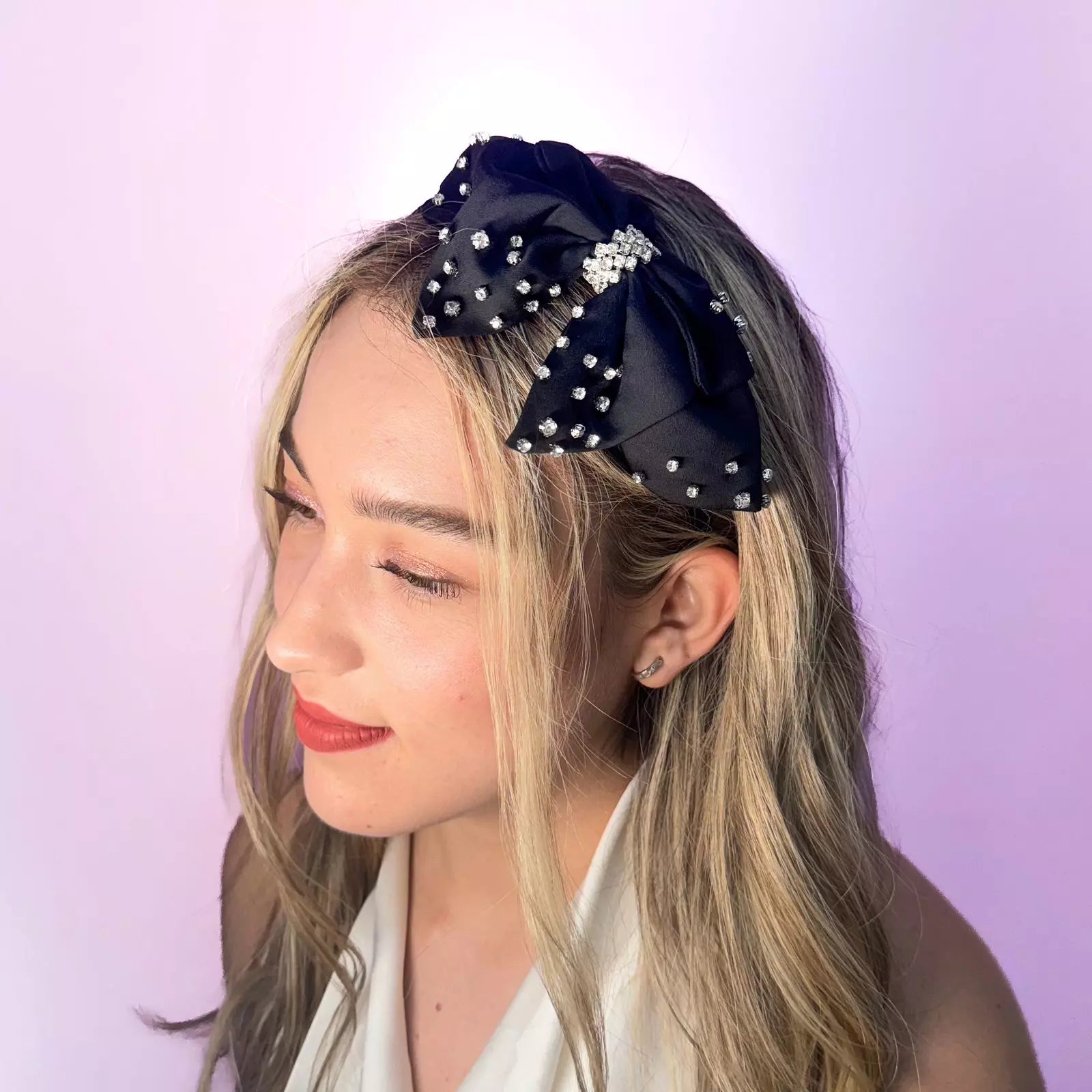 Diadema Coquette Star Negra