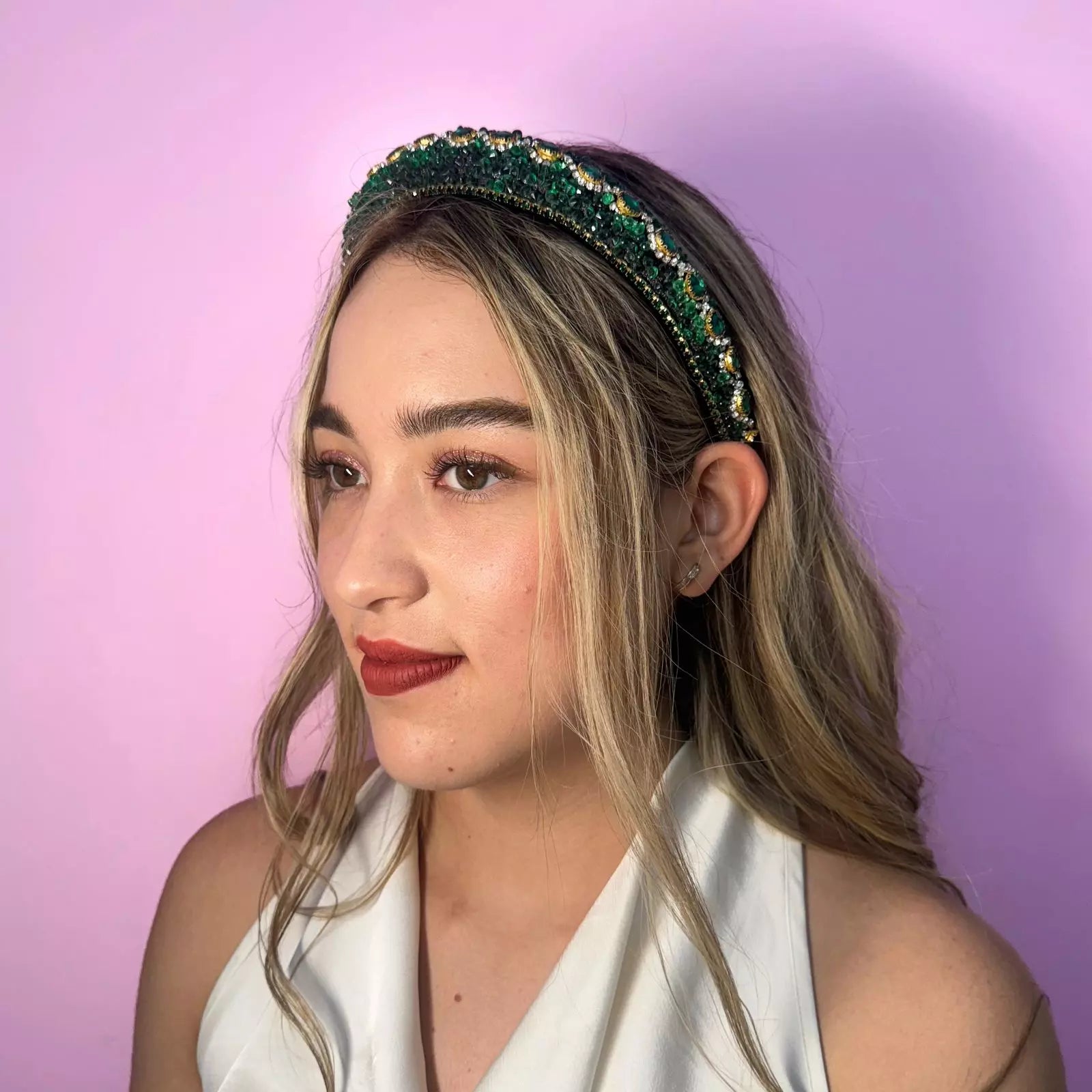 Diadema Ariel Verde