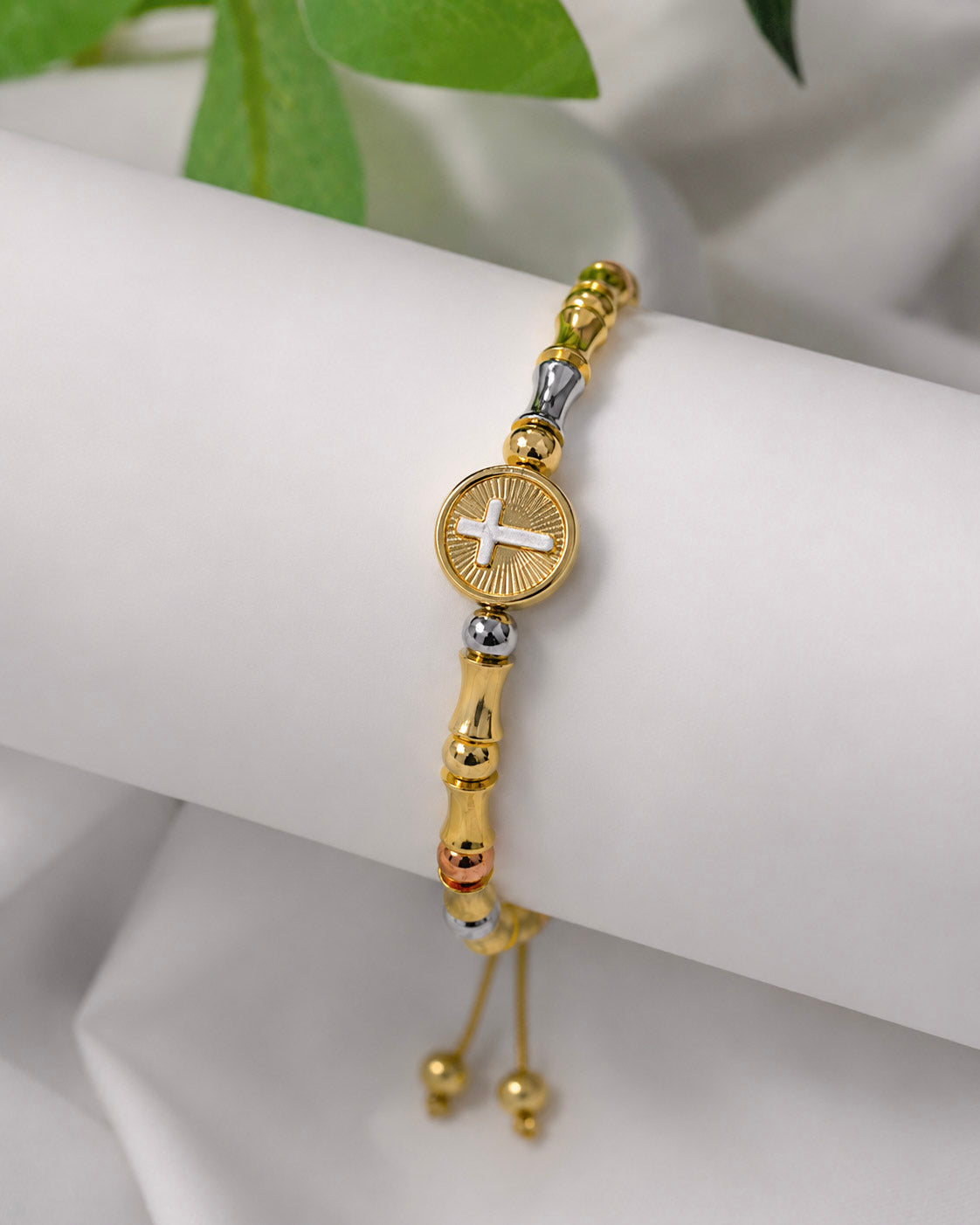 Pulsera Ajustable Virgen Guadalupe Doble Vista