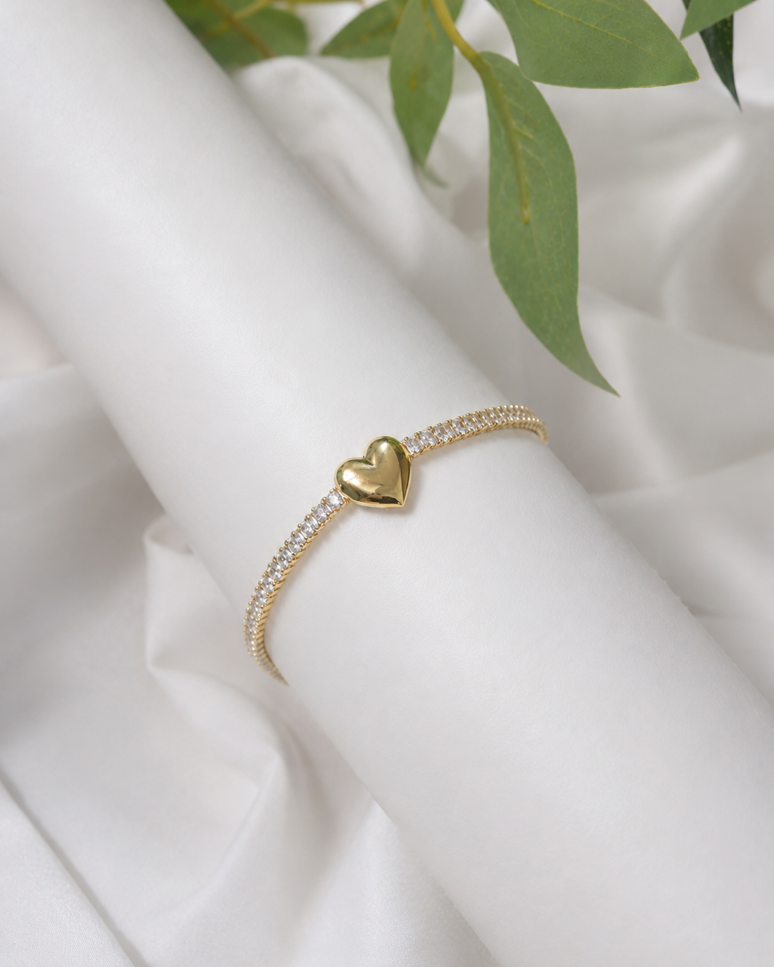 Pulsera Corazon Vida