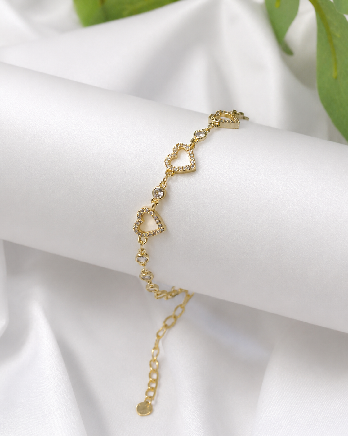 Pulsera  Tira De Corazones
