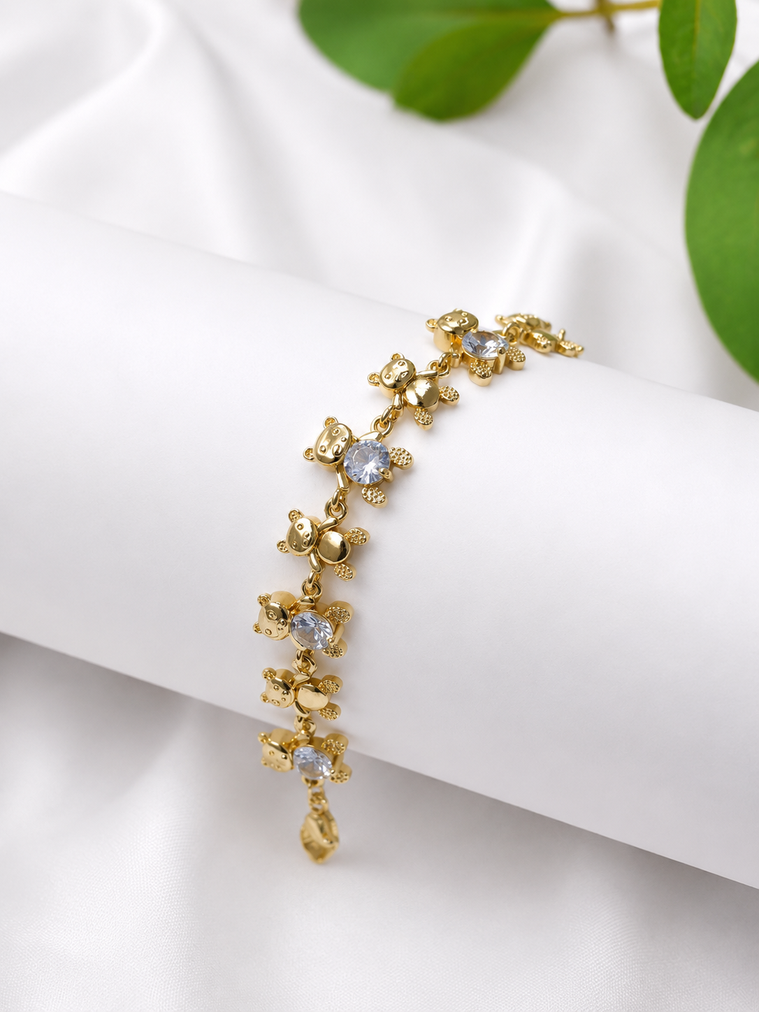 Pulsera Ositos Cristal