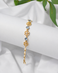 Pulsera Trebol Cristalina