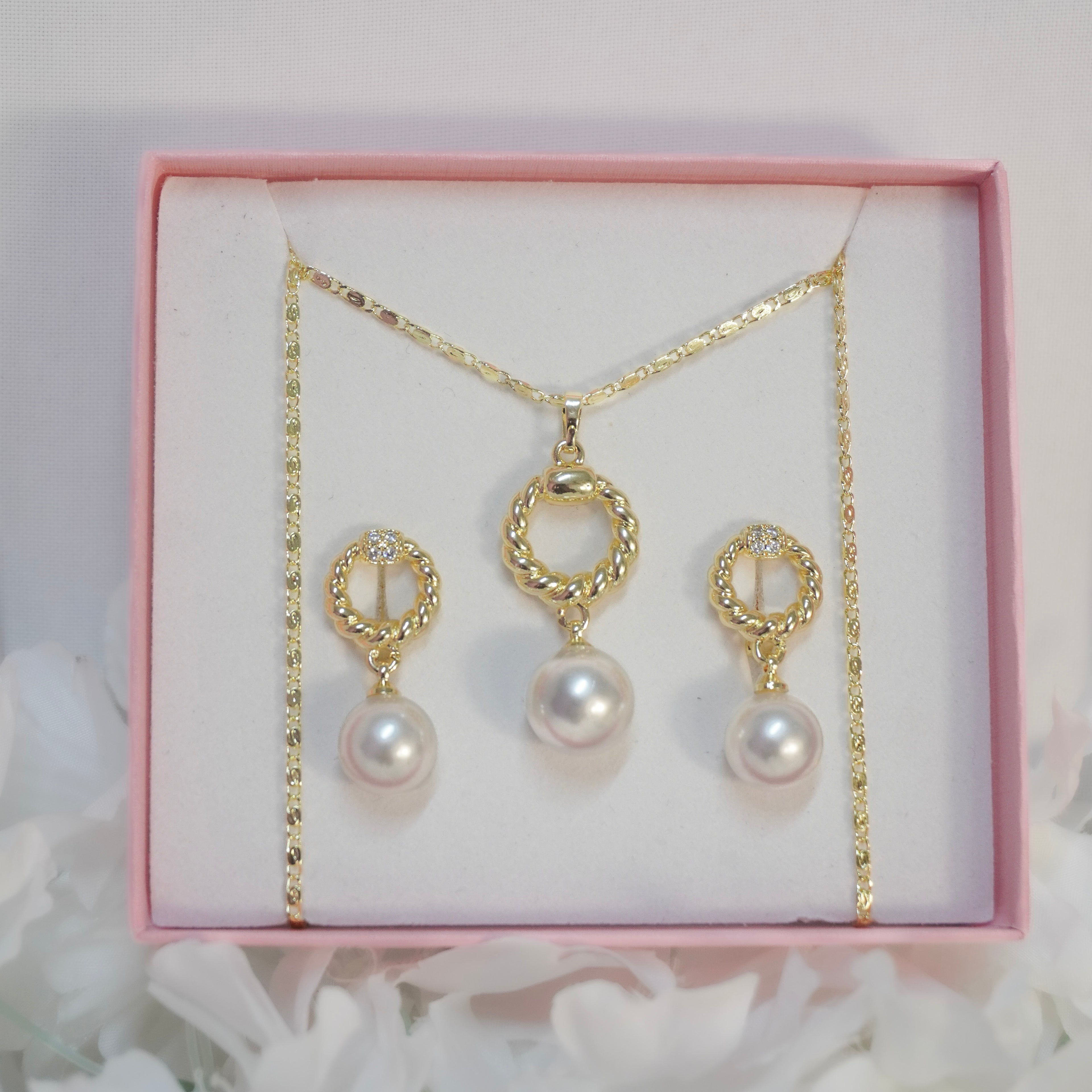 Juego Perla Encanto con Aretes