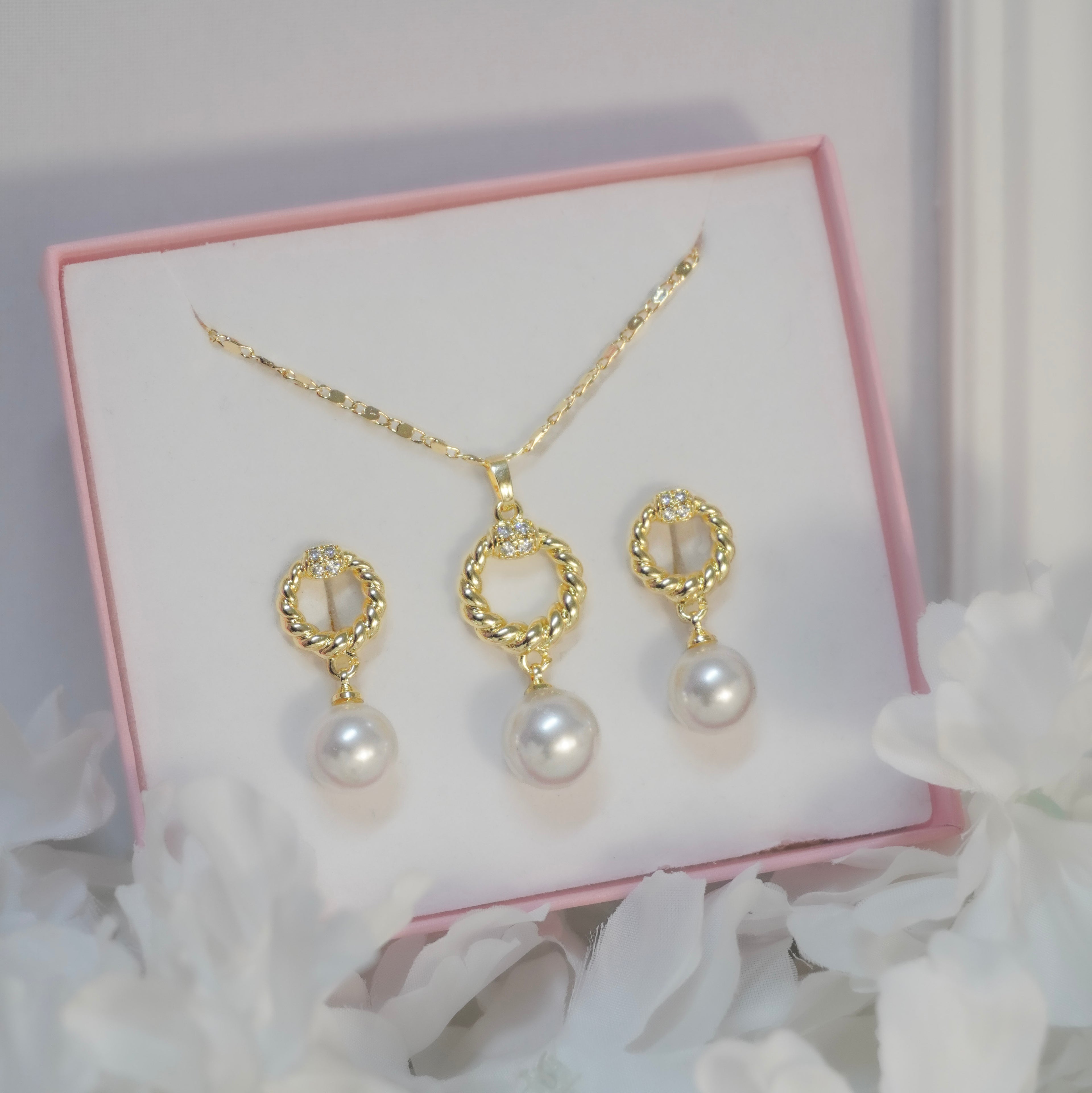 Juego Perla Encanto con Aretes