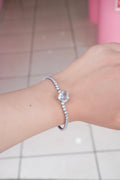 Pulsera Corazón Plata