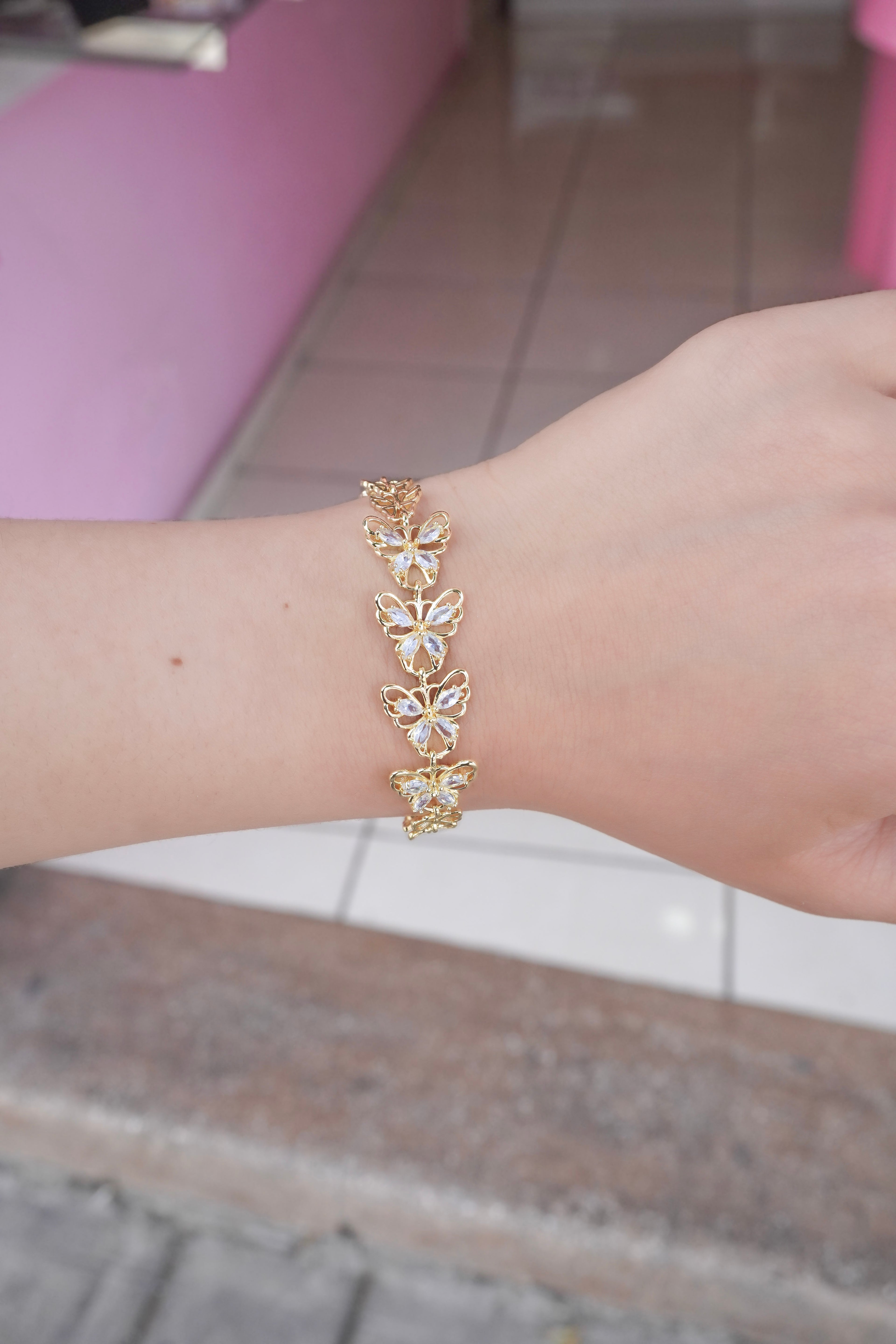 Pulsera Mariposas Iluminadas
