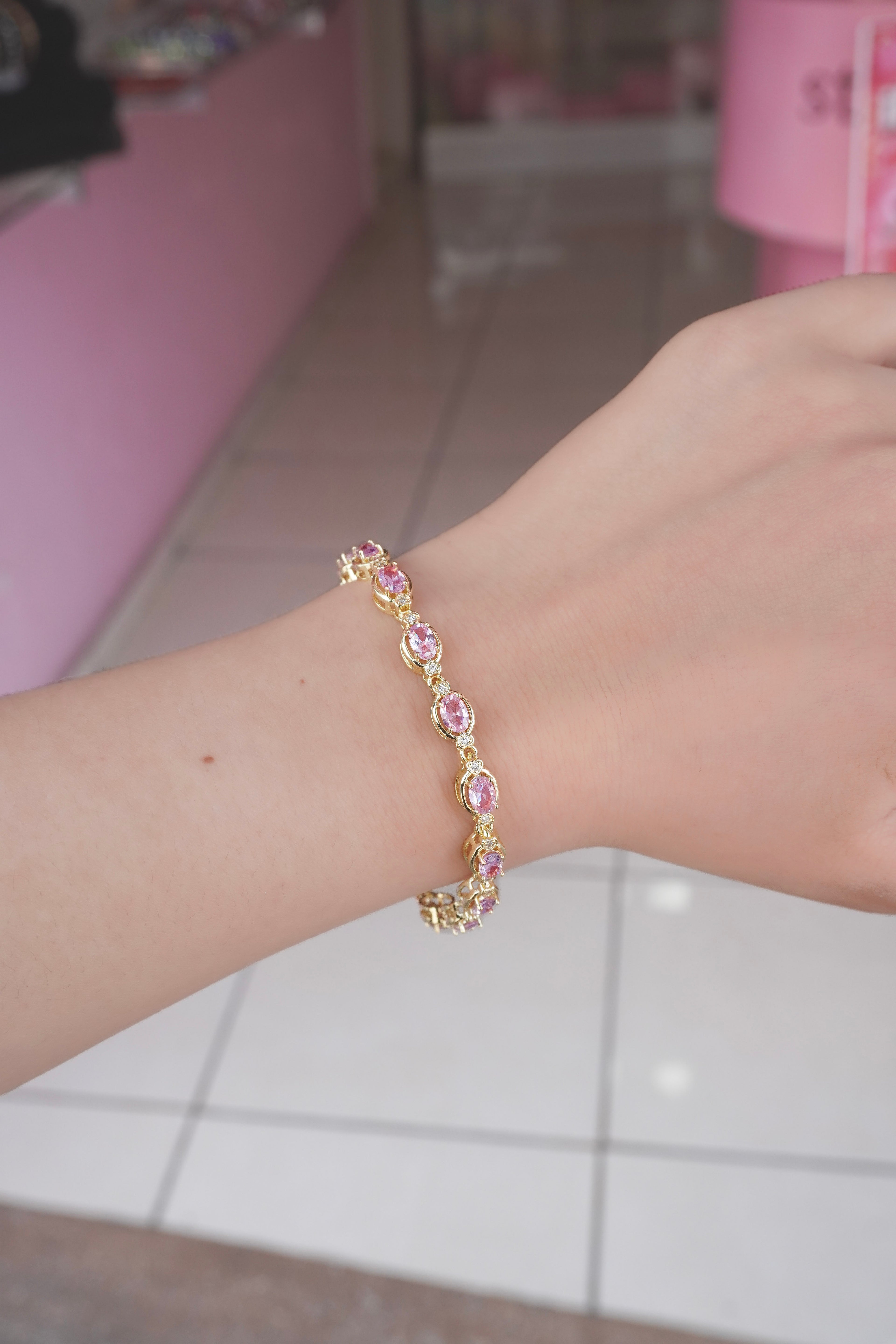 Pulsera Ópalo Rosado
