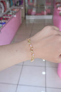 Pulsera Delfines Rosados