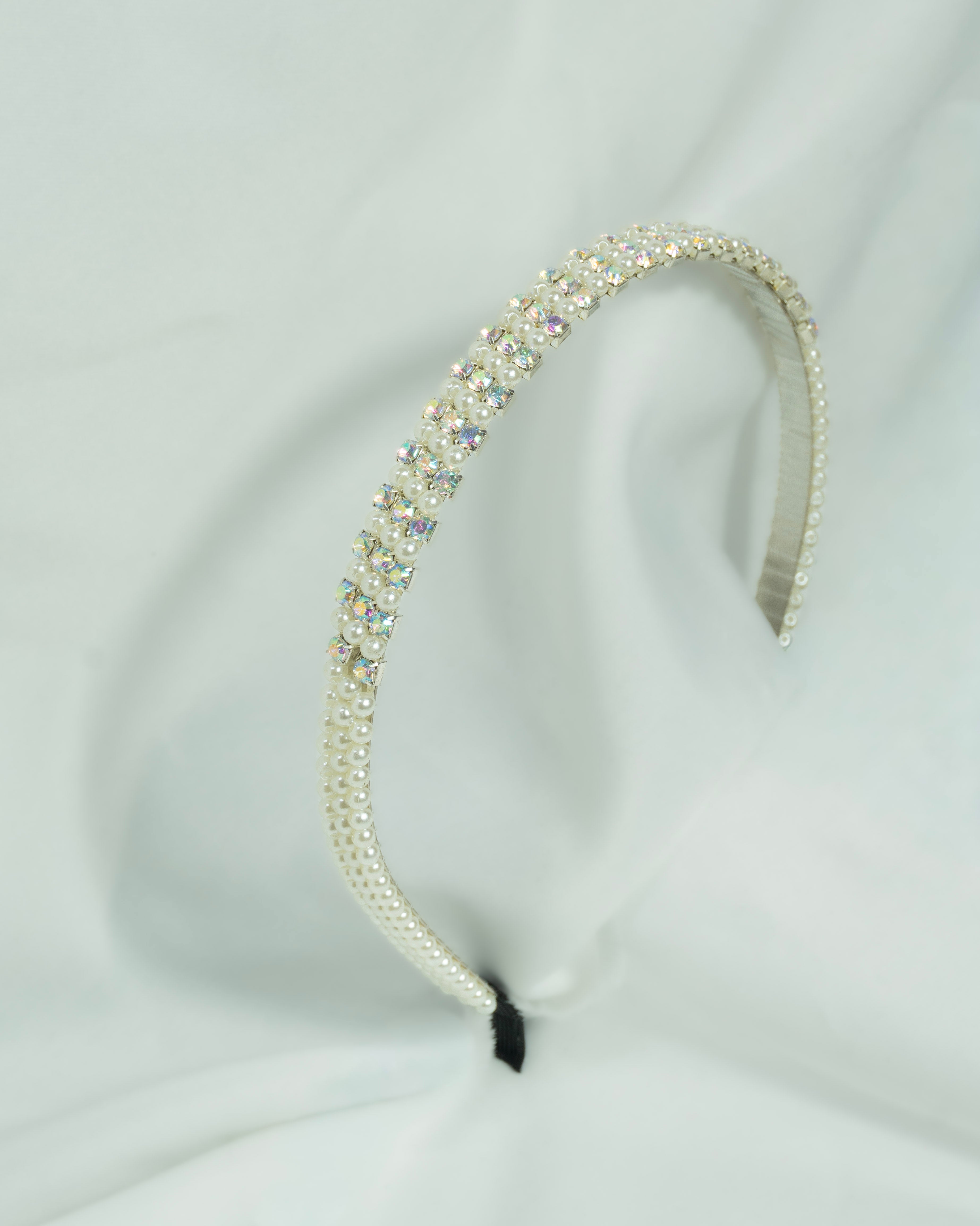 Diadema Paloma Blanca