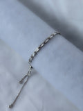 Pulsera Ajustable Slim Plata