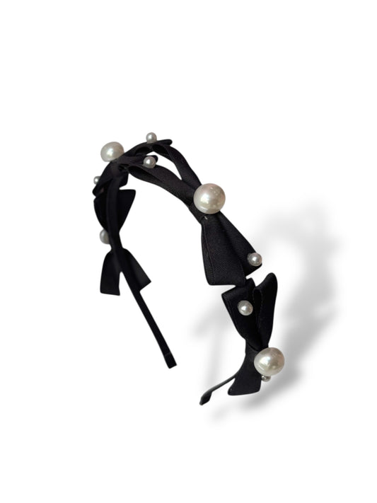 Diadema Coquette Perla Black