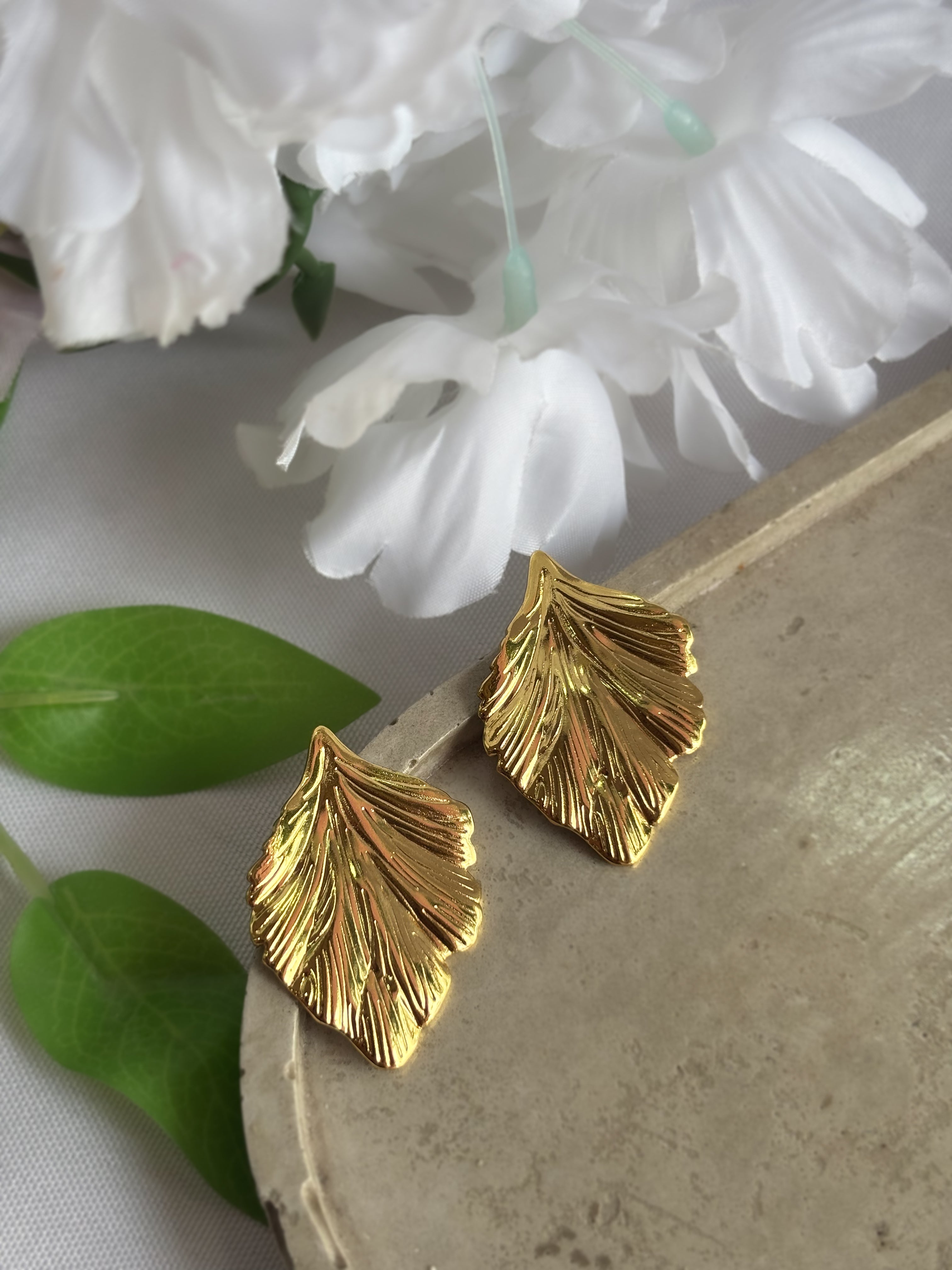 Aretes Hoja Elena